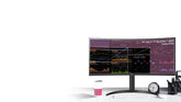 LG UltraWide 34WP65C-B 34" UltraWide Monitor - UWQHD 3440x1440, VA 5ms (GtG) / 1ms (MBR) ms 160Hz, HDR 10, sRGB 99% (AMD FreeSync-gamingfuncties, DAS-modus, Black Stabilizer) rosshair) N. Zwart