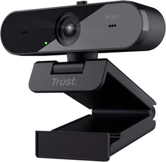 Trust Taxon 2K QHD Webcam - 2560x1440 - Autofocus & Privacyfilter - Zwart