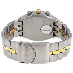 Swatch Unisex volwassenen chronograaf kwarts horloge met roestvrij stalen armband YCS592G