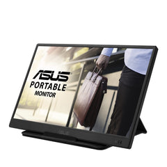 ASUS ZenScreen MB165B Portable USB Monitor- 15.6 inch, HD(1366x768), Narrow Bezel, USB-powered, Anti-glare surface