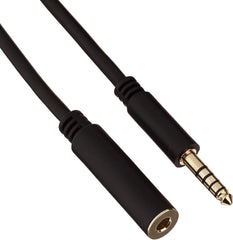 DeLOCK 4.4 mm Jack Verlengkabel - 5-pins Male naar Female - 2 Meter - Zwart