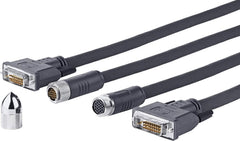 PRODVICW15 DVI-kabel 15 m DVI-D zwart - DVI-kabel (15 m, DVI-D, DVI-D, vrouwelijk, zwart)