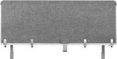 BakkerElkhuizen BNESSBLGY160 beschermende wand achterkant vilt 160x60cm lichtgrijs