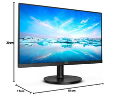 Philips V Line 272V8LA/00 computer monitor 68,6 cm (27") 1920 x 1080 Pixels Full HD LED Zwart