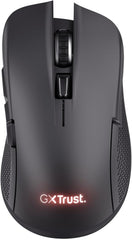 Trust GXT 931 Ybar Draadloze Gaming Muis - Bluetooth & 2.4 GHz - RGB - Zwart