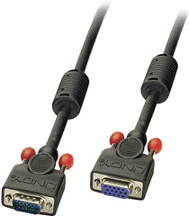 LINDY 1m Premium SVGA Monitor verlengkabel, zwart