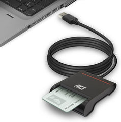 ACT AC6015 USB eID Smart Card Kaartlezer - Geschikt voor Belgische eID