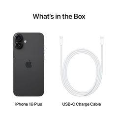 Apple iPhone 16 Plus (256 GB) - Zwart