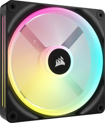 Corsair iCUE LINK QX140 RGB 140mm Case Fan - Zwart (Uitbreiding)