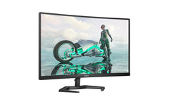 Philips EVNIA- 27M1C3200VL - 27 inch FHD gebogen gamingmonitor, VA, 165Hz, 1ms, lage ingangsvertraging, Smart Image, Tilt, Vesa 100 (1920 x 1080 @ 165Hz, 250 cd/m², HDMI 2.0/DP 1.4)