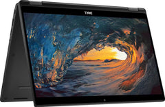 Dell Latitude 7390 2-in-1 Business laptop, 13,3 inch FHD touchscreen tablet, Intel i5-8350U 1,7 GHz, 8 GB RAM, 512 GB SSD, CAM, Amerikaans toetsenbord, Windows 10 Pro (vernieuwd)