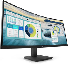 HP P34hc G4 Curved Monitor - 34 inch WQHD Ultrawide - USB-C