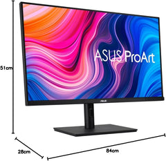 ASUS ProArt Display PA329CV Professional Monitor 32inch 4K UHD IPS sRGB USB-C HDR-400 C-clamp Ergonomic Stand