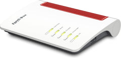 AVM FRITZ!Box 5530 Fiber Edition XGS-PON glasvezel modemrouter en MESH Master met Wi-Fi 6 tot 2400 Mbit/s (5 GHz) + 600 Mbit/s (2,4 GHz), 2,5 Gigabit LAN, 4x gigabit-LAN, 2x USB 3.0