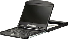 ATEN 1U Korte Diepte USB HDMI Enkele Console met Frans, W128301399 (Enkele Console met Frans Toetsenbord)