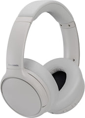 Panasonic M600B Draadloze hoofdtelefoon met hybride ANC, draaibare over-ear, Bluetooth 5.3, geïntegreerde microfoon, tot 50 uur afspeeltijd, XBS Deep, USB-C, wit