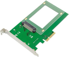 PCIe X4 U.2 SFF8639 SSD-adapterkaart