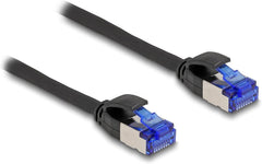 Delock Cat.6A S/FTP Slim Netwerkkabel - RJ45 - 1 meter - Zwart