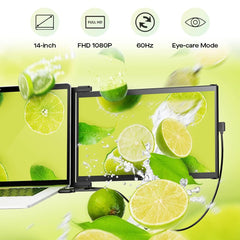Ecran portable 14,1" Mobile Pixels Duex Max DS Full HD (Gris)
