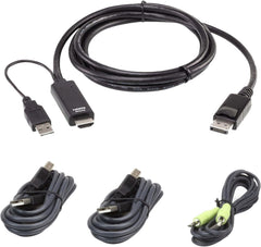 ATEN KVM-kabelset voor veilige KVM-aansluiting, 1,8 m, merk