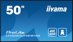 iiyama ProLite LH5060UHS-B1AG 50 inch 4K UHD Zakelijk Display (Signage)