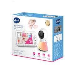 VTech - BM5254 – babyfoon Video Color Night Light – display 5 inch – nachtlampje en wiegliedjes – versie FR