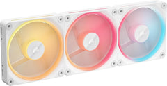 Corsair iCUE LINK LX120-R RGB Starter Kit - 3x 120mm PWM Fans - Wit