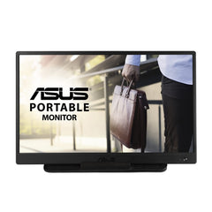 ASUS ZenScreen MB165B Portable USB Monitor- 15.6 inch, HD(1366x768), Narrow Bezel, USB-powered, Anti-glare surface