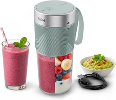 Tefal Lightmix BL1C0430 Draagbare Blender - 300 ml - Oplaadbaar - Mintgroen