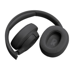 JBL Tune 720BT draadloze on-ear koptelefoon in zwart - Met JBL Pure Bass Sound, Bluetooth 5.3, handsfree bellen, audiokabel en 76 uur batterijduur