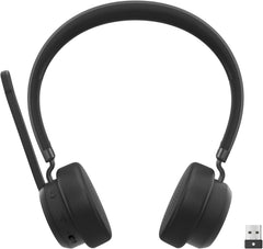 Lenovo Wireless VoIP Headset (Teams) - Draadloze Bluetooth Headset - Zwart