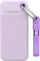 Verbatim Pocket SSD 1TB - Externe Solid State Drive - USB 3.2 Gen 2 - Paars