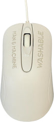 Man & Machine C-Mouse Wasbare Muis - IP68 Waterdicht - USB - Wit