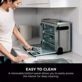 Ninja Foodi 9-in-1 Digitale Air Fry Oven Air Fry, Air Roast, Air Broil, Bakken, Bagel, Toast, Droog, Warm houden en Opwarmen - Roestvrij staal