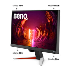 BenQ MOBIUZ EX240N 24" FHD 1080p Gaming Monitor, 165Hz, 1ms, AMD FreeSync Premium, Kleurenmodi voor games, HDRi-technologie, HDR10, Light Tuner, Black eQualizer, Ingebouwde speakers, Eye-Care