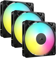 Corsair RS120 ARGB 120mm PWM Fans Triple Pack - Zwart