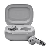 JBL Live Flex 3, Draadloze Oordopjes met Bluetooth, 50 uur Batterijduur, True Adaptive Noise Cancelling en Hoogwaardig JBL Signature Geluid, IP54 Waterproof, Open-Back Stick Ontwerp, Zilver