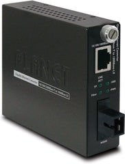 Planet GST-806B15 Gigabit Ethernet WDM Media Converter - 1550nm - Zwart
