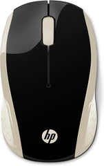 HP 200 Draadloze Muis (Wireless USB) Goud