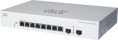 Cisco Business CBS220-8FP-E-2G Smart Switch | 8 GE-poorten | Full PoE | 2x1G SFP | 3 jaar beperkte hardwaregarantie (CBS220-8FP-E-2G-EU)