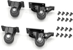 APC NetShelter WX AR106V Caster Kit Wielenset (AR8471) - Zwart