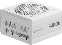 Corsair RM1000e (2025) White - 1000W ATX 3.1 Modulaire PC Voeding