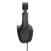 Trust Gaming GXT 415X Zirox Lichtgewicht Gaming Headset voor Xbox Series X/S met 50mm-drivers, 3.5 mm Jack, 1,2 m Kabel, Opklapbare Microfoon, Over-Ear Bedrade Koptelefoon - Zwart/Groen