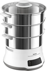Tefal Convenient Series Deluxe stoomkoker, 3 niveaus, touchscreen VC502D