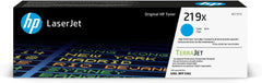 HP 219X (W2191X) Originele Hoge Capaciteit Tonercartridge - Cyaan