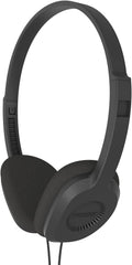 Koss KPH8 On-Ear Koptelefoon - 3.5 mm Jack - Zwart