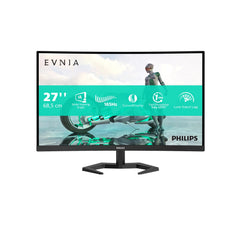 Philips EVNIA- 27M1C3200VL - 27 inch FHD gebogen gamingmonitor, VA, 165Hz, 1ms, lage ingangsvertraging, Smart Image, Tilt, Vesa 100 (1920 x 1080 @ 165Hz, 250 cd/m², HDMI 2.0/DP 1.4)