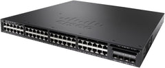 Cisco Catalyst WS-C3650-48FD-E Switch - 48x PoE+ (775W) & 2x 10G SFP+