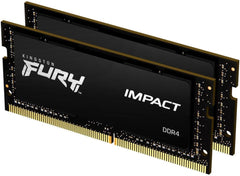 Kingston FURY Impact 16 (2 x 8 GB) 3200MHz DDR4 CL20 laptopgeheugenkit van 2 KF432S20IBK2/16