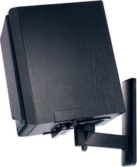 B-Tech - BT77 - Ultragrip ProTM wandhouder voor luidsprekers tot 25 kg (55 lbs), kantel- en zwenkbaar, zwart (paar)